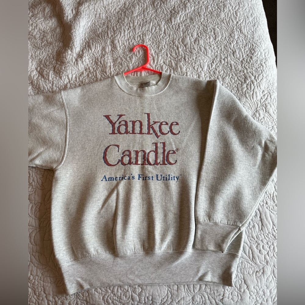 Vintage Yankee Candle Gray Sweatshirt